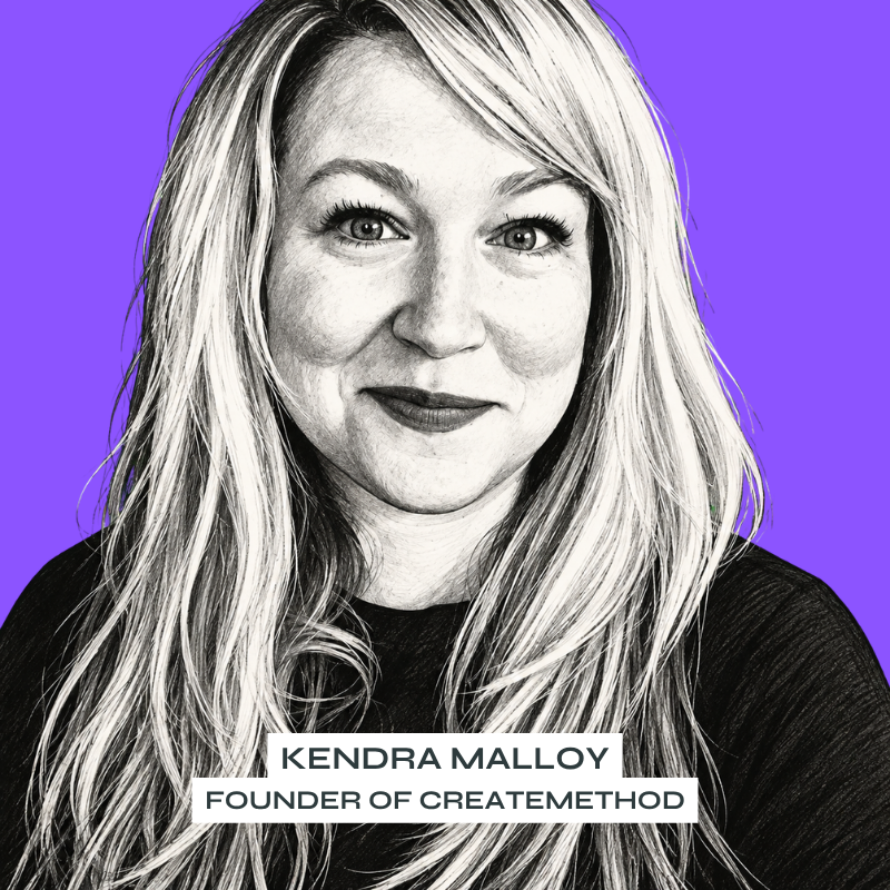 Portrait of Kendra Malloy, founder of CreateMethod